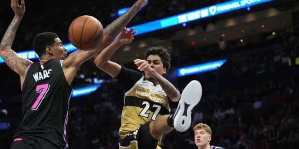 哈克斯32分莱利31分韦尔24+19 热火送奇才五连败