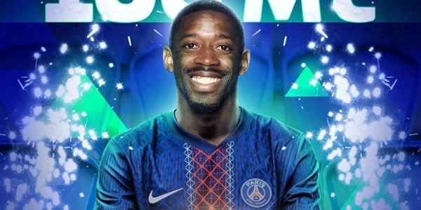 五大联赛仅意甲无亿欧先生 法甲球员身价更新 登贝莱升至1亿欧