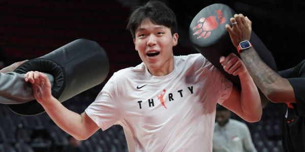 杨瀚森出场2分钟阿夫迪亚35分 克林根18+13开拓者胜快船