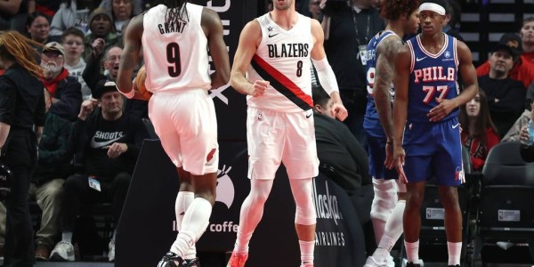 阿夫迪亚26+10杨瀚森2分1篮板 开拓者大胜76人取3连胜